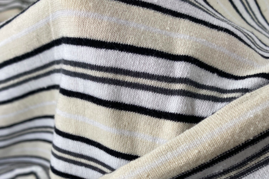 Linen Cotton Knit - Jil Sander Stripe